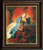 Гоблен - " Йеремия " 1:4  с детайл  - 44/66 см