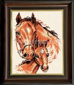 Гоблен - "Щастливи коне"  1:4 – 22/31 см.