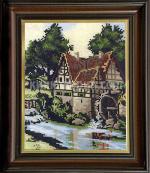 Гоблен - "Трите воденици"  1:4 – 26/34 см.