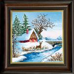Гоблен - " Сръбска Зима "  1:4 - 33/33 см.
