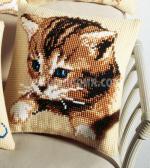 Лице за възглавница  "Коте" - 40х40 см.