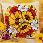 Лице за възглавница "Цвете"  - 40х40 см.