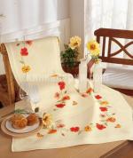 Покривка каре "Макове" - 80х80 см.