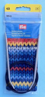 Обръч за плетене № 4,5 / 100 см.