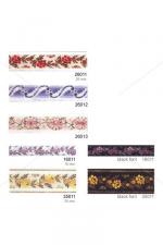 Декоративен ширит-мотиви с цветя