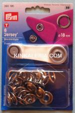 Копче "Чико"18мм коплект с уред за поставяне-6бр