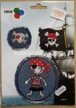 Детски текстилни апликации - 3бр.