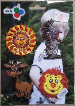 Детски текстилни апликации - 4бр.