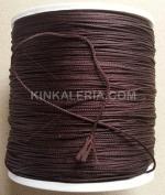 Мокасински конец - кафяв