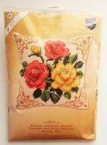 Лице за възглавница " Цветя" - 40х40 см.