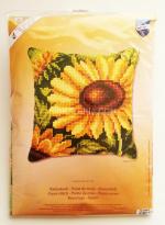 Лице за възглавница " Слънчоглед "-40х40 см.
