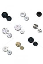 Полиестерни копчета в два размера