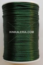 Сатениран шнур - червен цвят