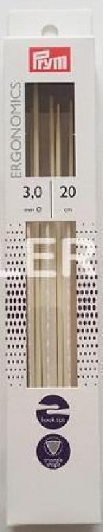 Ергономични шишове за плетене ø -4мм. / 20 см.