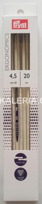 Ергономични шишове за плетене ø -6мм. / 20 см.