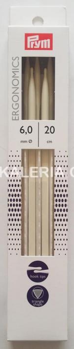 Ергономични шишове за плетене ø -8мм. / 20 см.