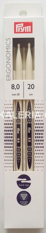 Ергономична кука за плетене ø -7мм.