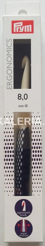 Ергономична кука за плетене ø -10мм.