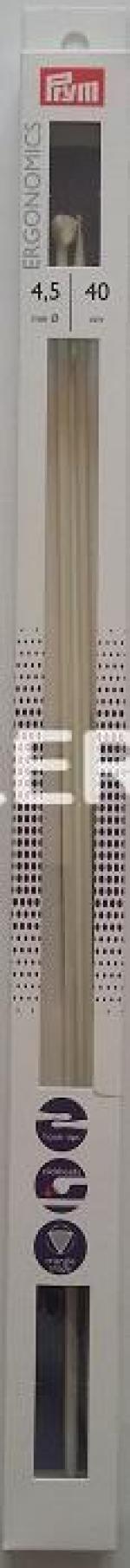 Ергономични шишове за плетене ø -6мм. / 40 см.