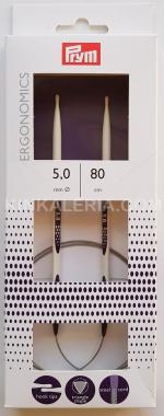 Ергономични обръчи за плетене ø 7мм. / 80 см.