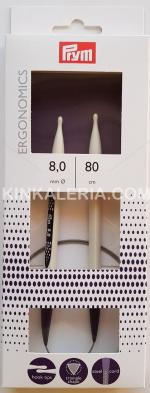 Ергономични обръчи за плетене ø 10мм. / 80 см.