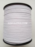 Памучна ширит ласе - рибена кост 10 мм.