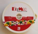 Обточен ластик - 20 мм.