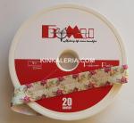 Обточен ластик - 20 мм.