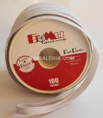 Цветен флехтов ластик - 8 мм.