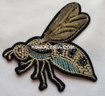 Дизайнерска текстилна апликация -  муха