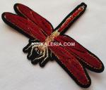 Дизайнерска текстилна апликация -  муха