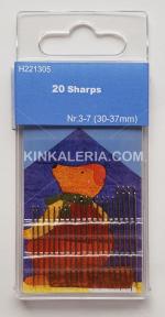 Ръчни игли - тънки с остър връх