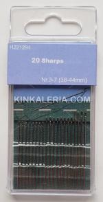 Ръчни игли - тънки с остър връх