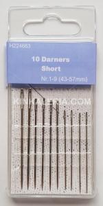 Ръчни игли къси с голямо ухо