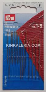 Ръчни игли комплект 16бр. - № 1-5