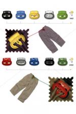 Стопери пластмасови - двойни