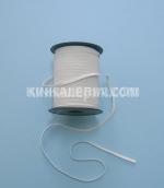 Ластик 6мм бял - ролка по 100 м.