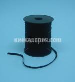 Ластик 6мм черен-ролка по 100 м.