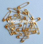 Безопасни игли  19 мм ( златисти)